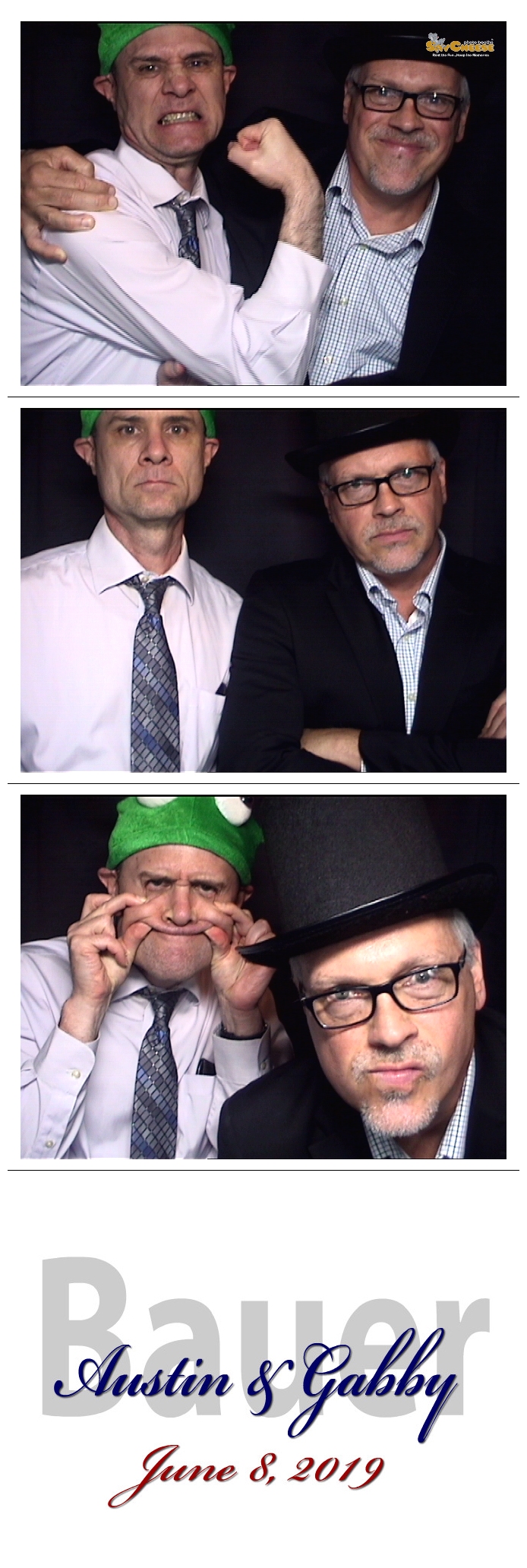 Bauer / Gregory Wedding  | View more photos from the event at gallery.saycheesephotobooth.com/u/SayCheesePhotoBooth/Bauer-Gregory-Wedding